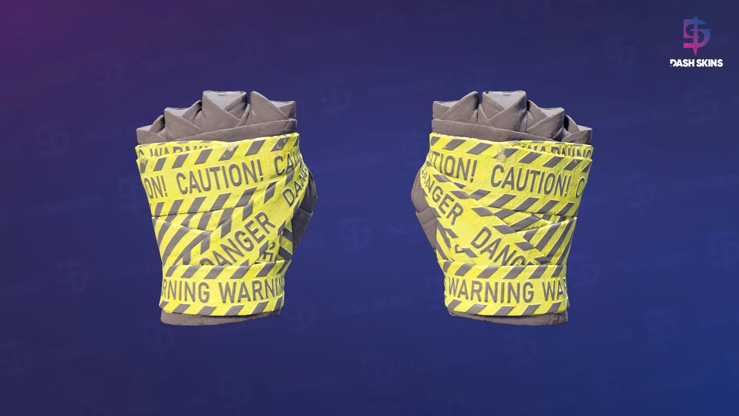 ★ Hand Wraps | CAUTION! (Field-Tested) Screenshot Playside