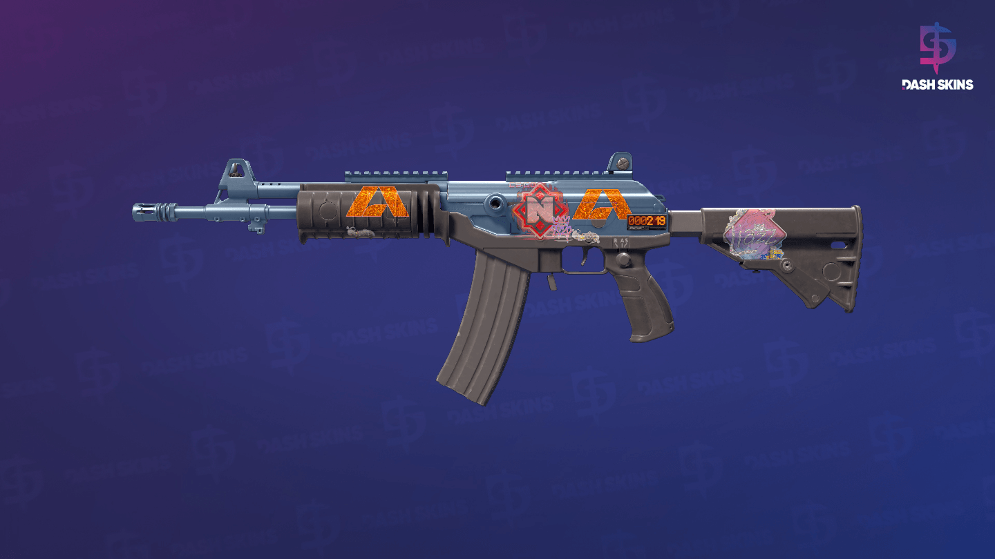 StatTrak™ Galil AR | Blue Titanium (Factory New) Screenshot Playside