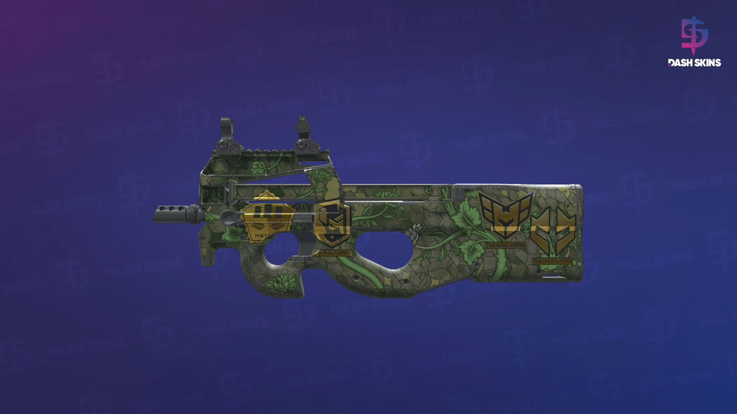 Souvenir P90 | Verdant Growth (Field-Tested) Screenshot Playside