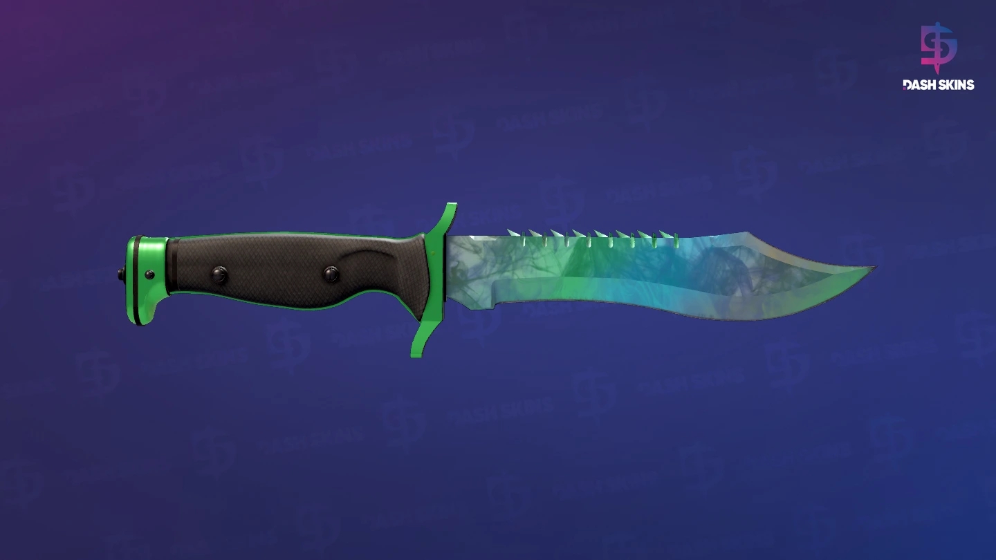 ★ Bowie Knife | Gamma Doppler (Factory New) - Phase 3 Screenshot Playside