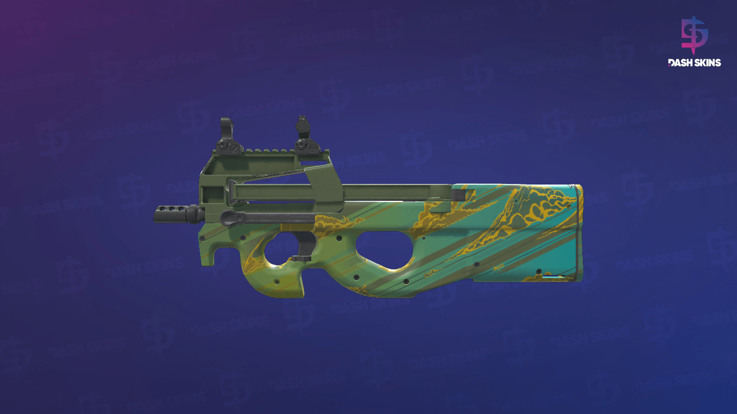 P90 | Mustard Gas (Factory New) Screenshot Playside