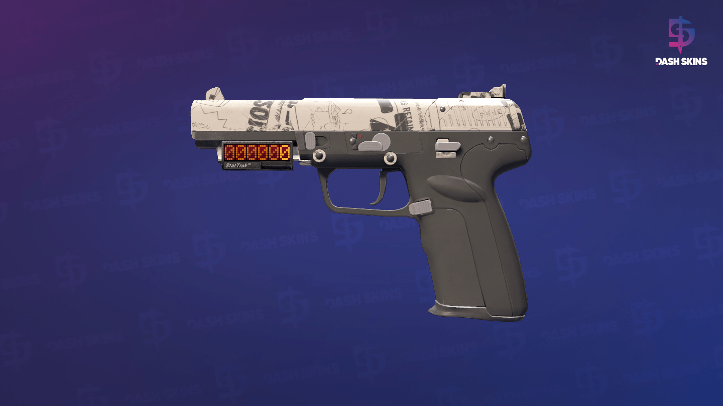 StatTrak™ Five-SeveN | Kami (Minimal Wear) Screenshot Playside