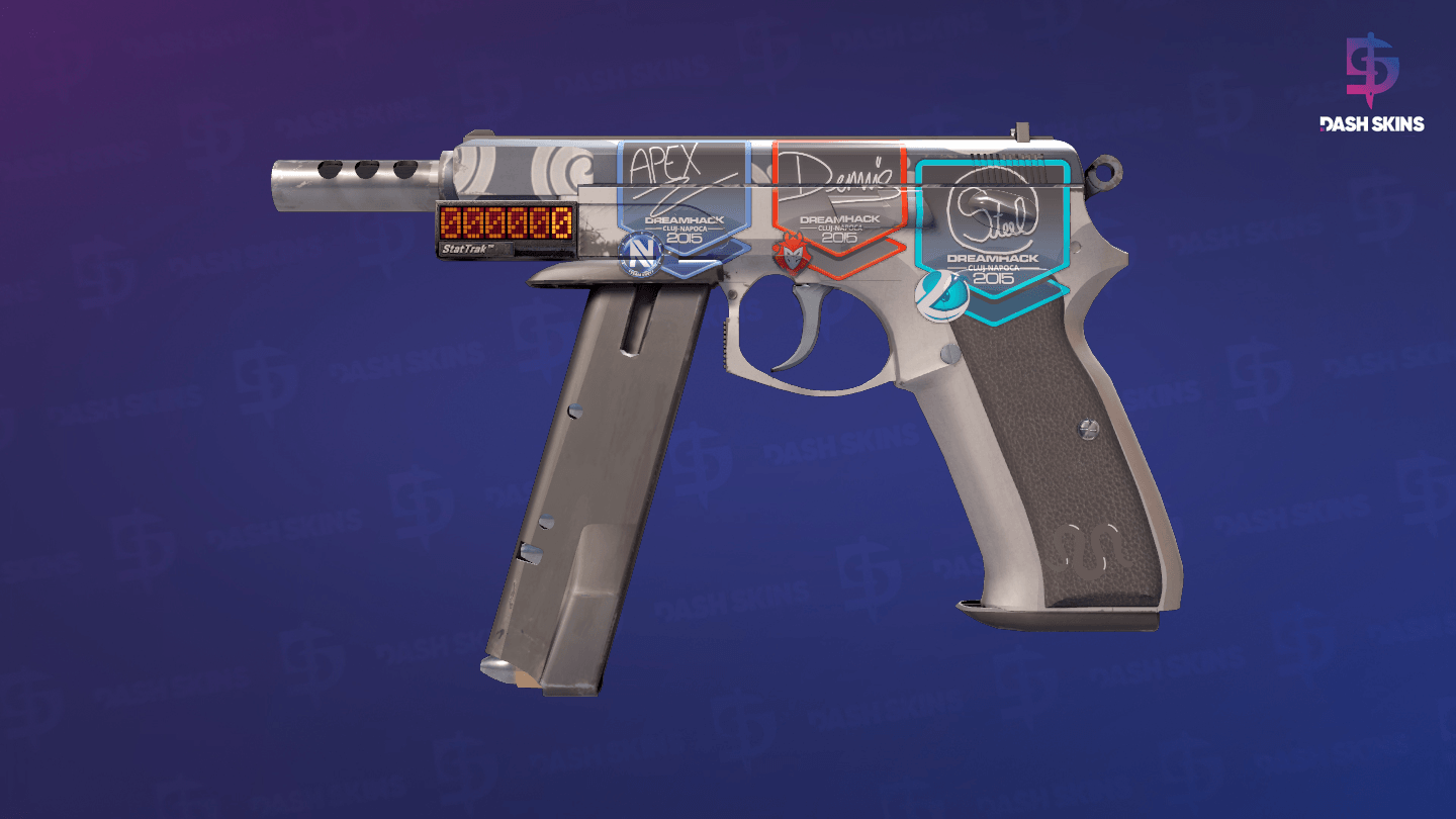 StatTrak™ CZ75-Auto | Twist (Minimal Wear) Screenshot Playside