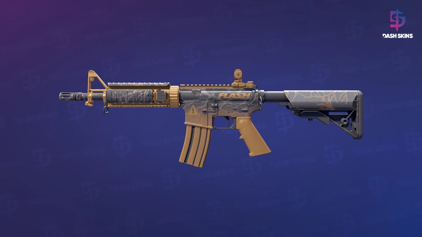 M4A4 | Sheet Lightning (Minimal Wear) Screenshot Playside