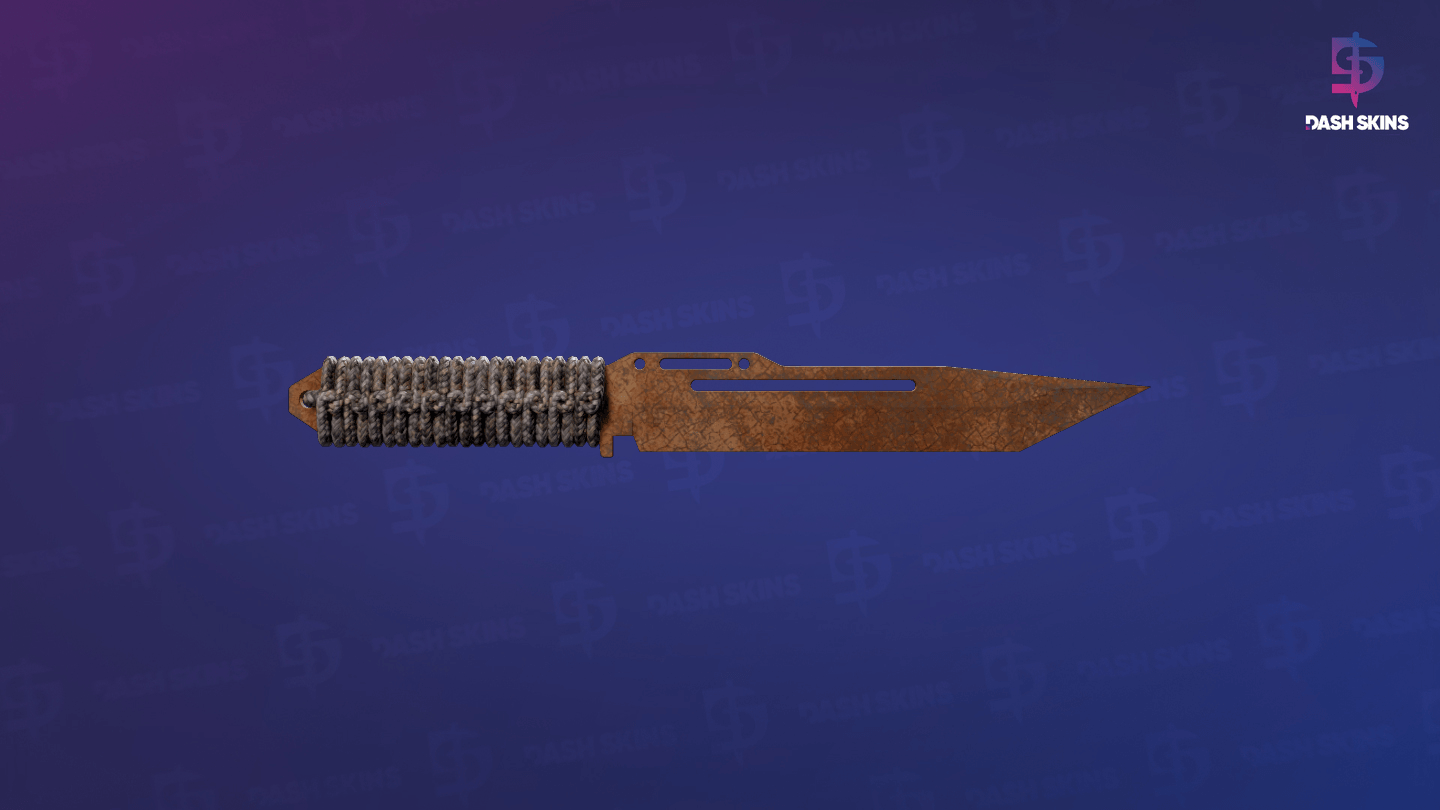 ★ Paracord Knife | Rust Coat (Battle-Scarred) Screenshot Playside