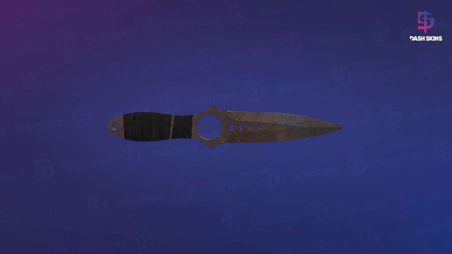 ★ Skeleton Knife | Rust Coat (Battle-Scarred) Screenshot Playside