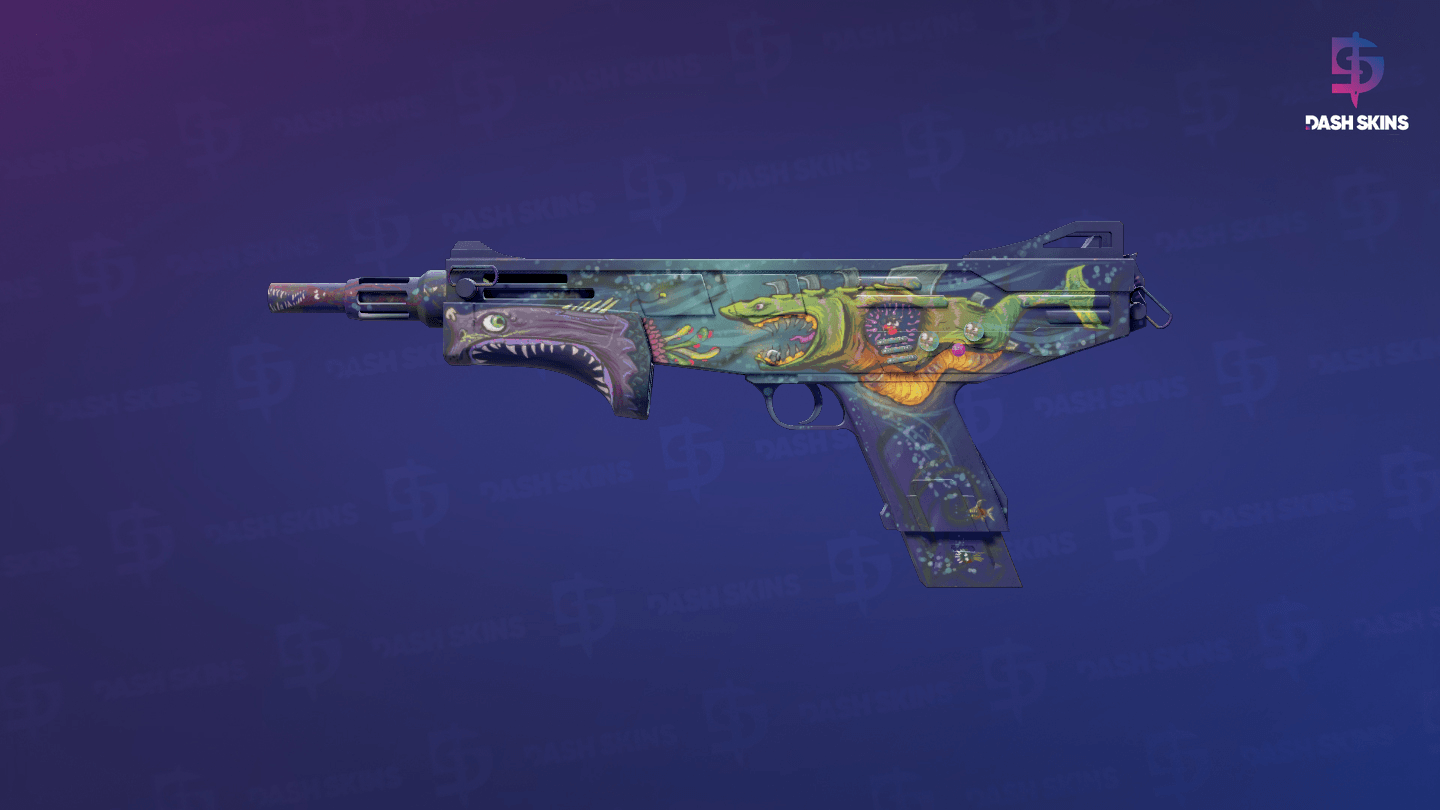MAG-7 | Monster Call (Well-Worn) Screenshot Playside