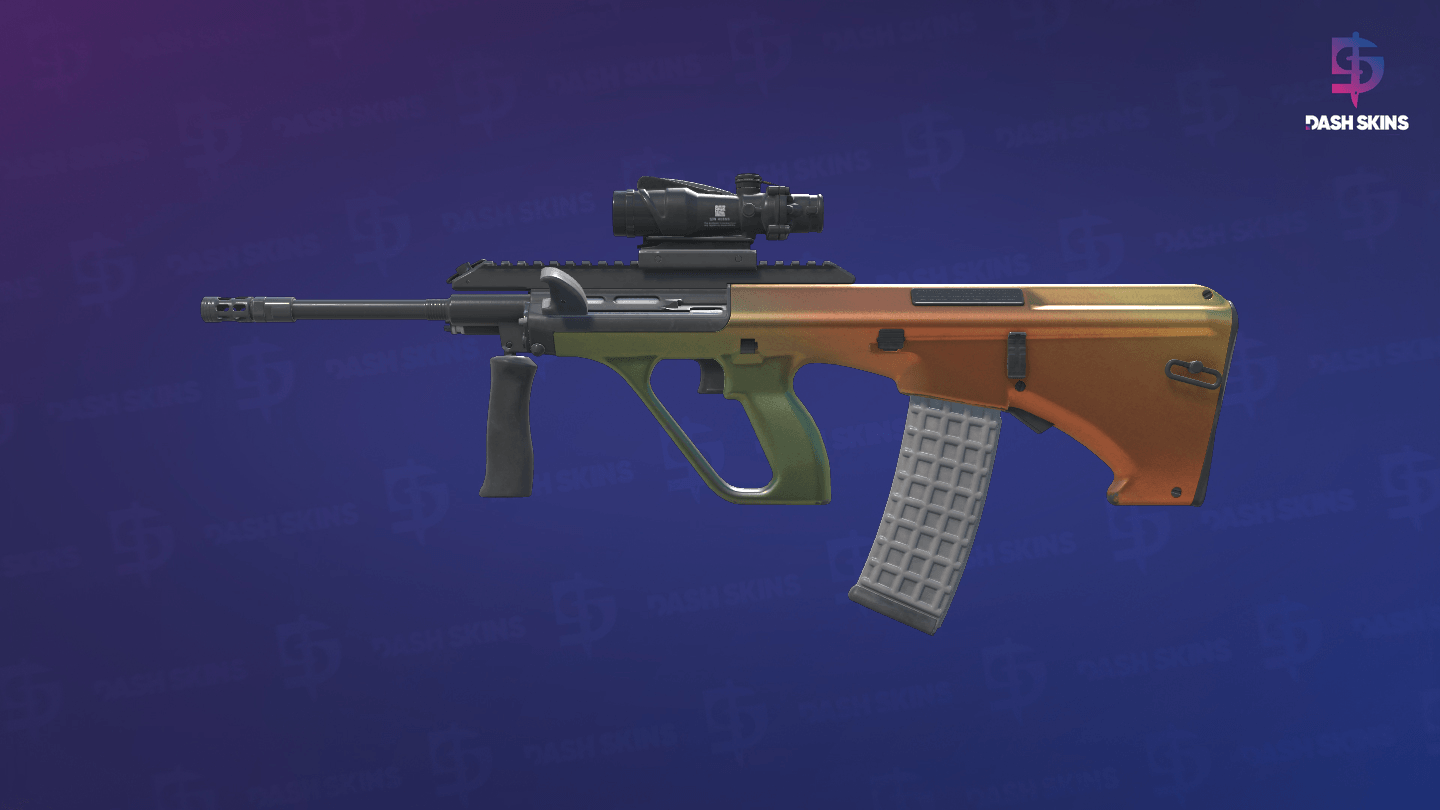 AUG | Amber Fade (Field-Tested) Screenshot Playside