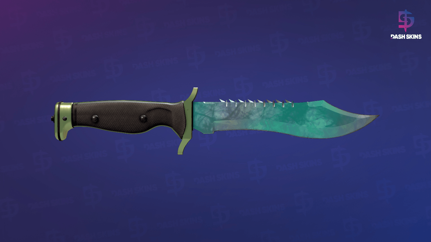★ Bowie Knife | Gamma Doppler (Factory New) - Phase 2 Screenshot Playside