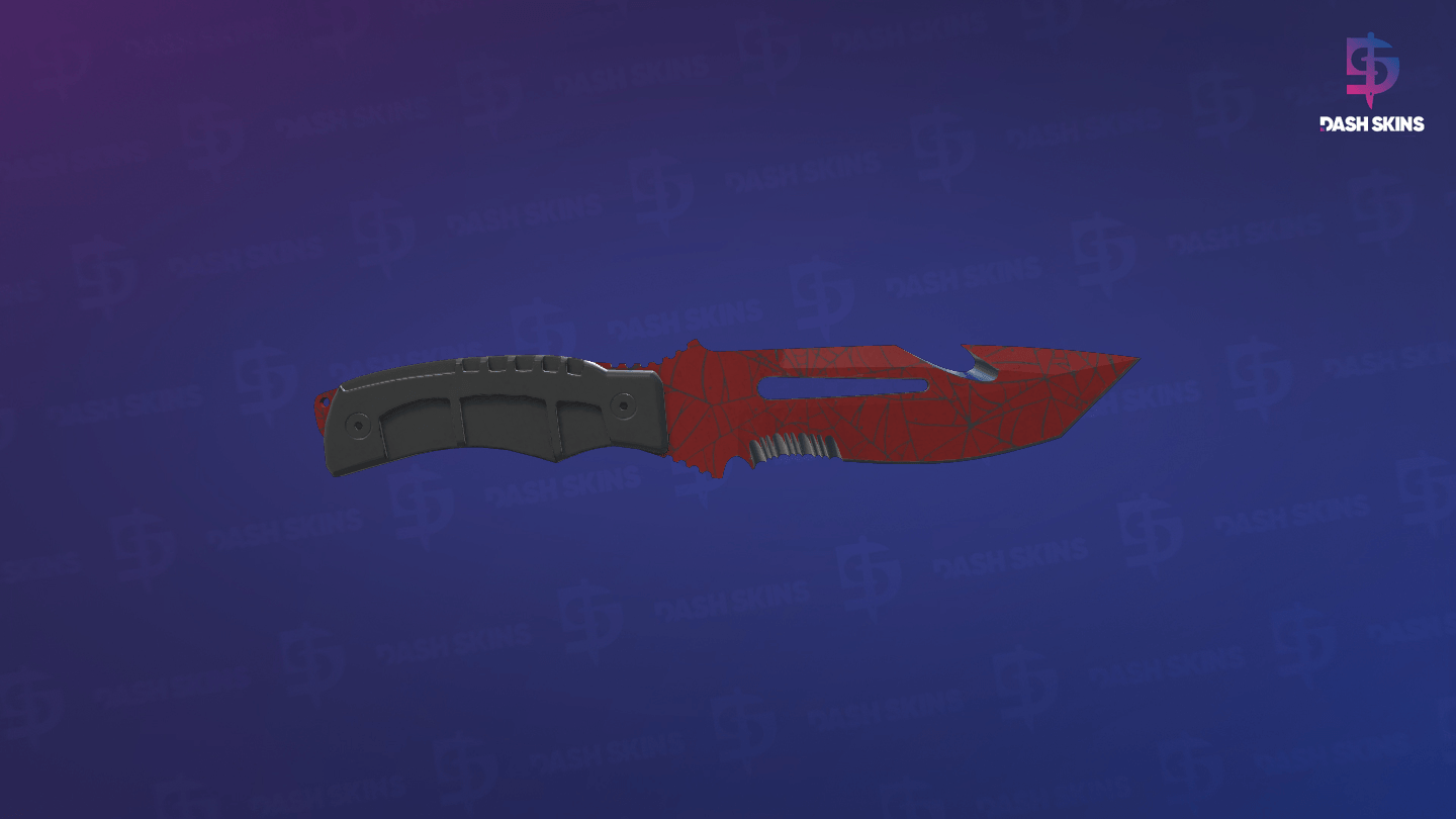 ★ Survival Knife | Crimson Web (Field-Tested) Screenshot Playside