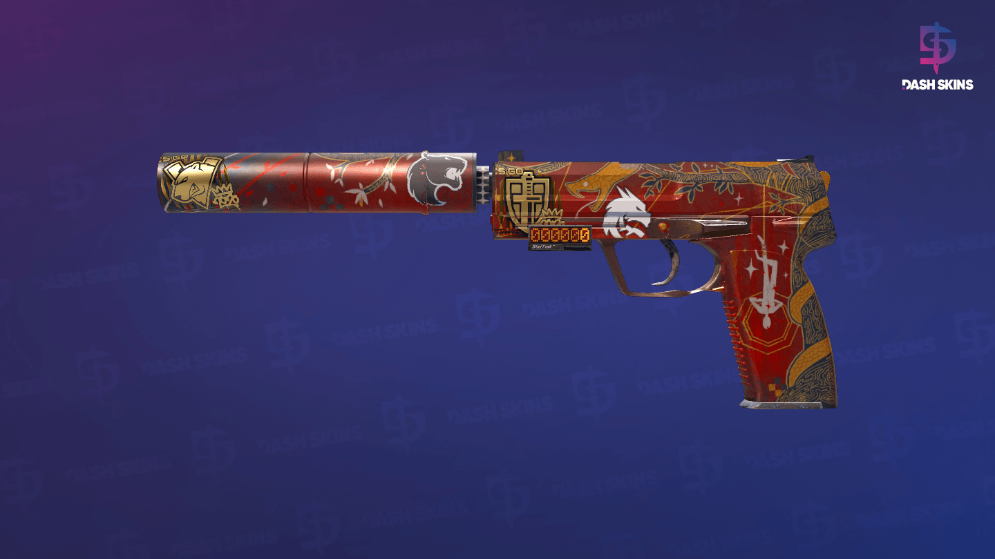 StatTrak™ USP-S | The Traitor (Battle-Scarred) Screenshot Playside