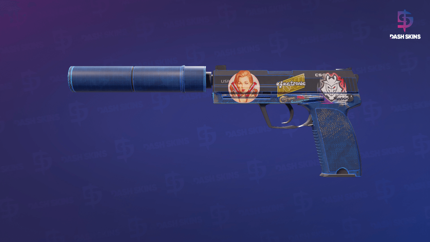 USP-S | Blueprint (Field-Tested) Screenshot Playside