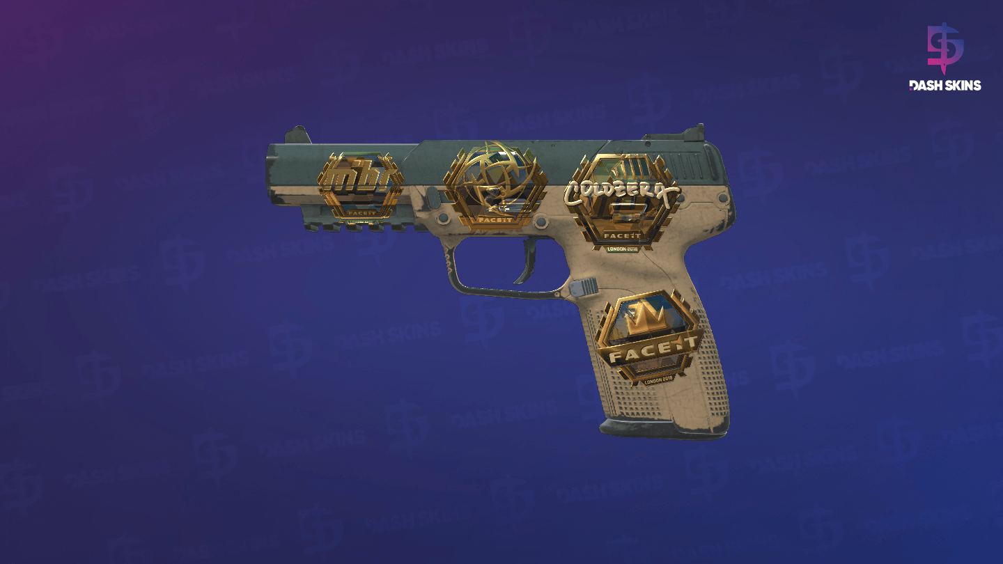 Souvenir Five-SeveN | Contractor (Field-Tested) Screenshot Playside