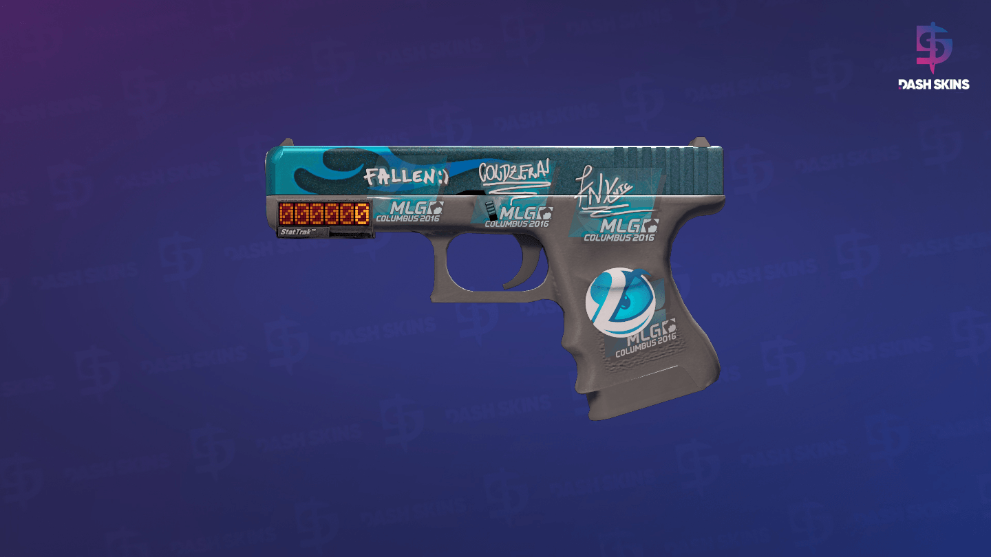 StatTrak™ Glock-18 | Bunsen Burner (Minimal Wear) Screenshot Playside
