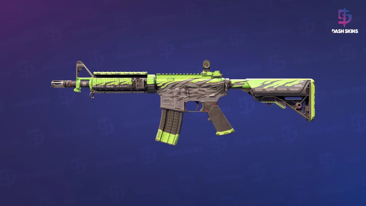 M4A4 | Full Throttle (Battle-Scarred) Screenshot Playside