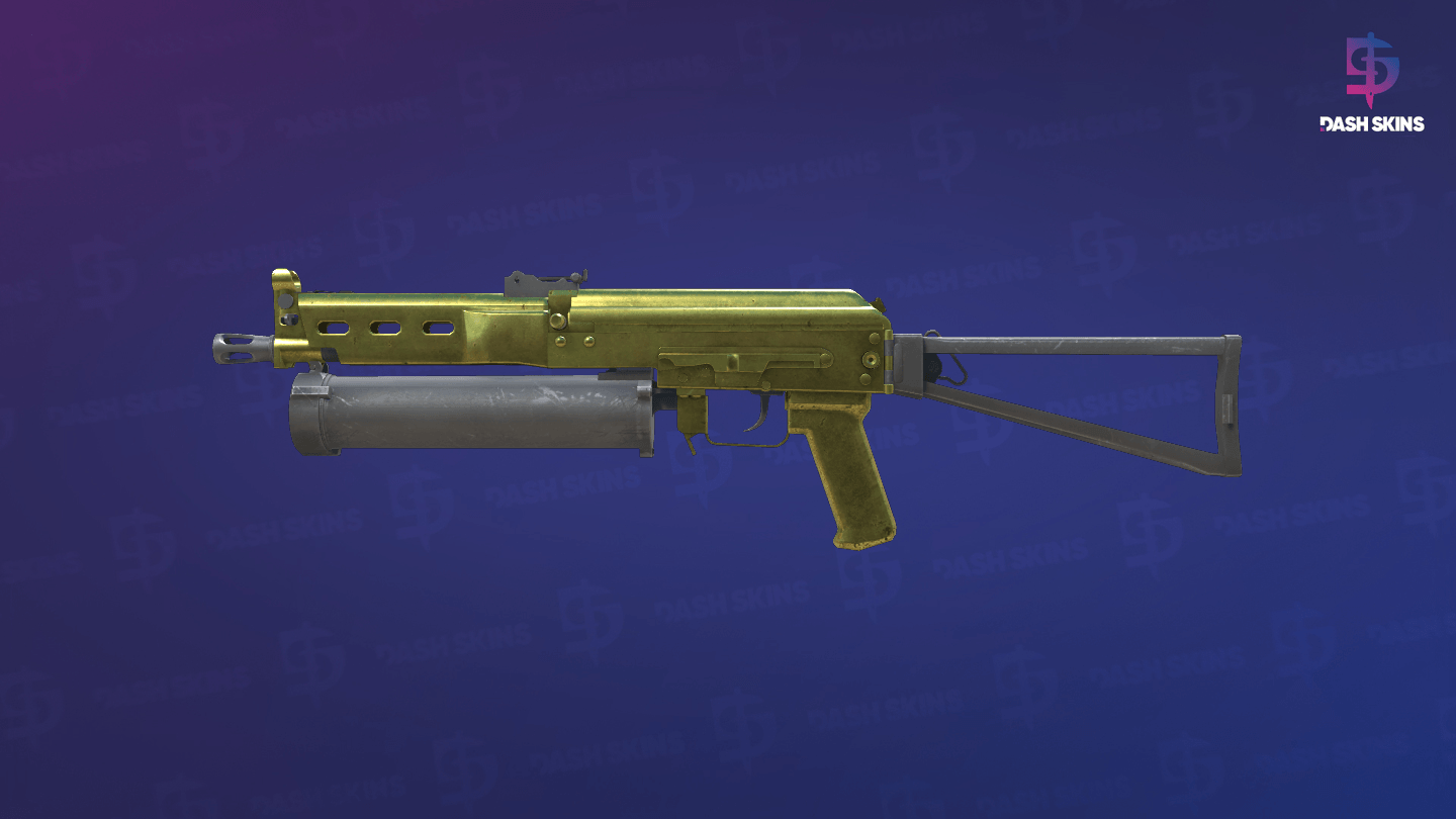 PP-Bizon | Brass (Field-Tested) Screenshot Playside