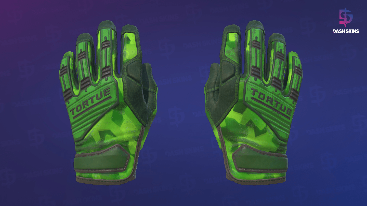 ★ Specialist Gloves | Lime Polycam (Battle-Scarred) Screenshot Playside