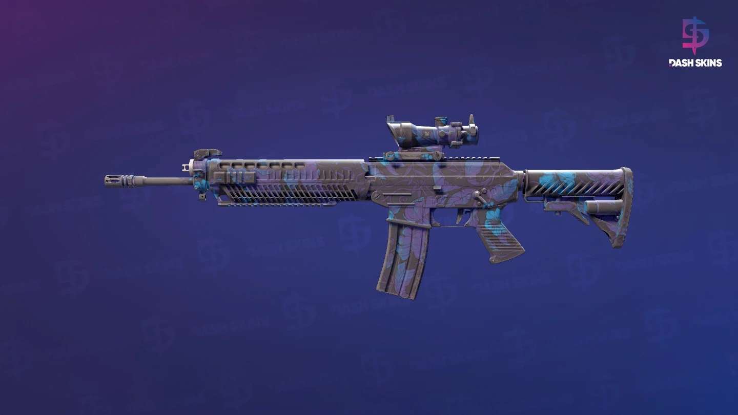 SG 553 | Aloha (Field-Tested) Screenshot Playside