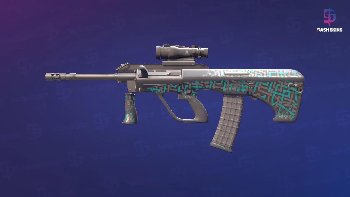 AUG | Ricochet (Battle-Scarred) Screenshot Playside