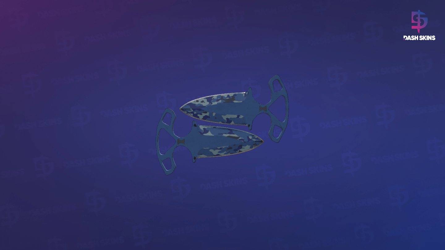 ★ Shadow Daggers | Bright Water (Field-Tested) Screenshot Playside