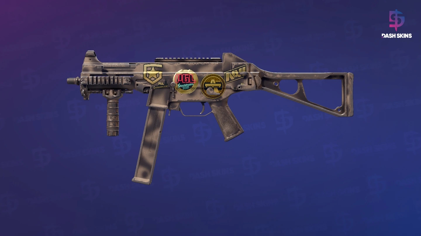 Souvenir UMP-45 | Scorched (Field-Tested) Screenshot Playside