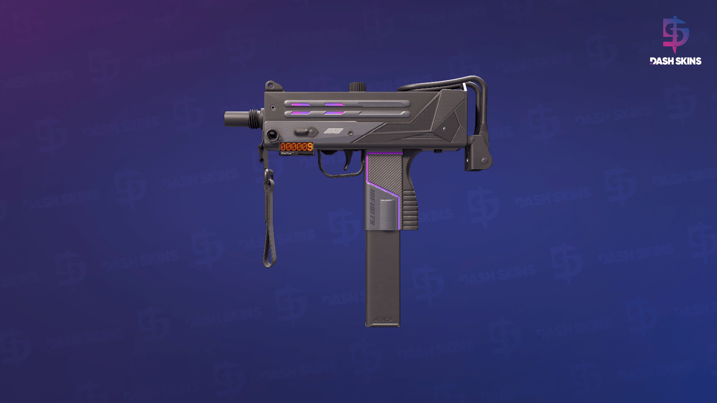 StatTrak™ MAC-10 | Light Box (Minimal Wear) Screenshot Playside