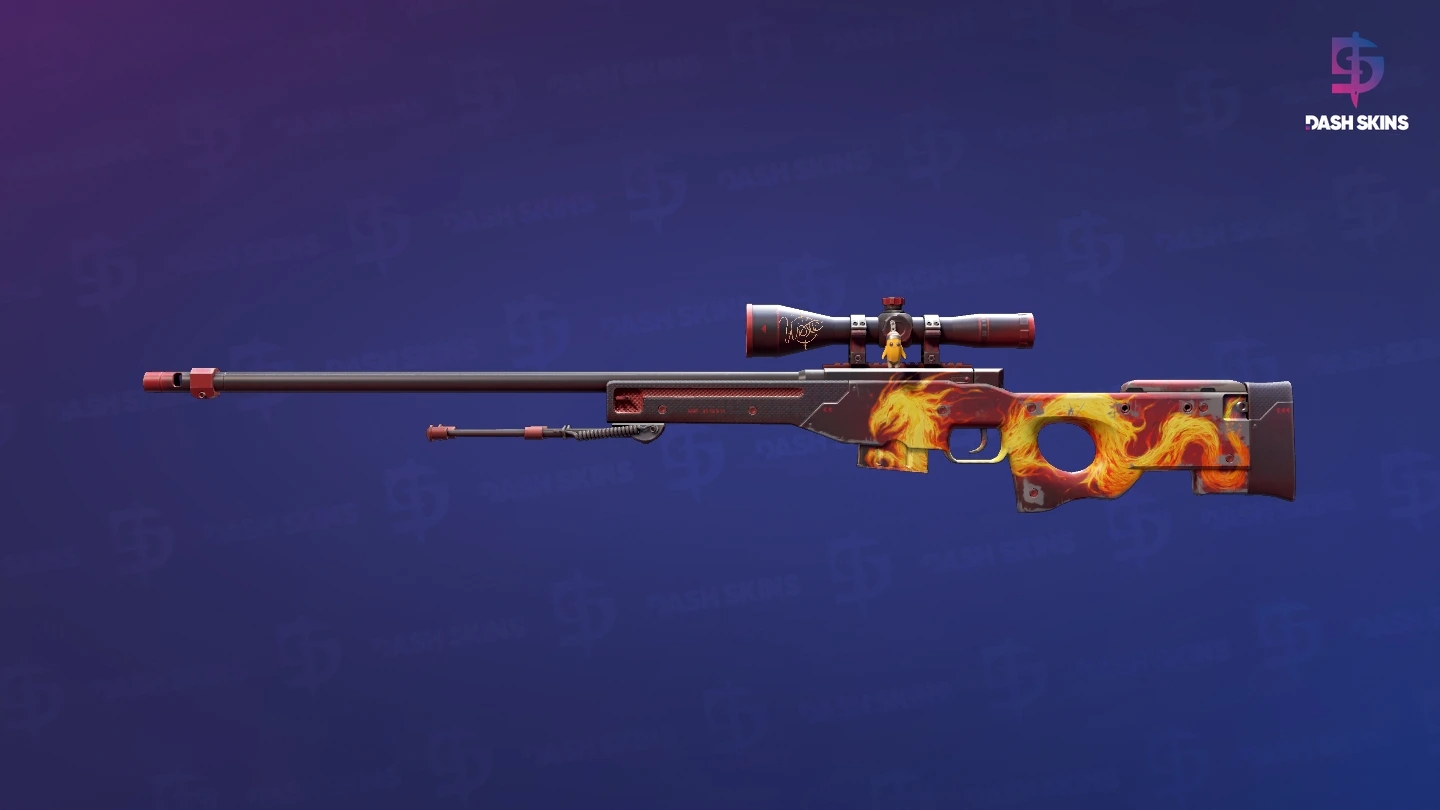 AWP | Wildfire (Field-Tested) Screenshot Playside