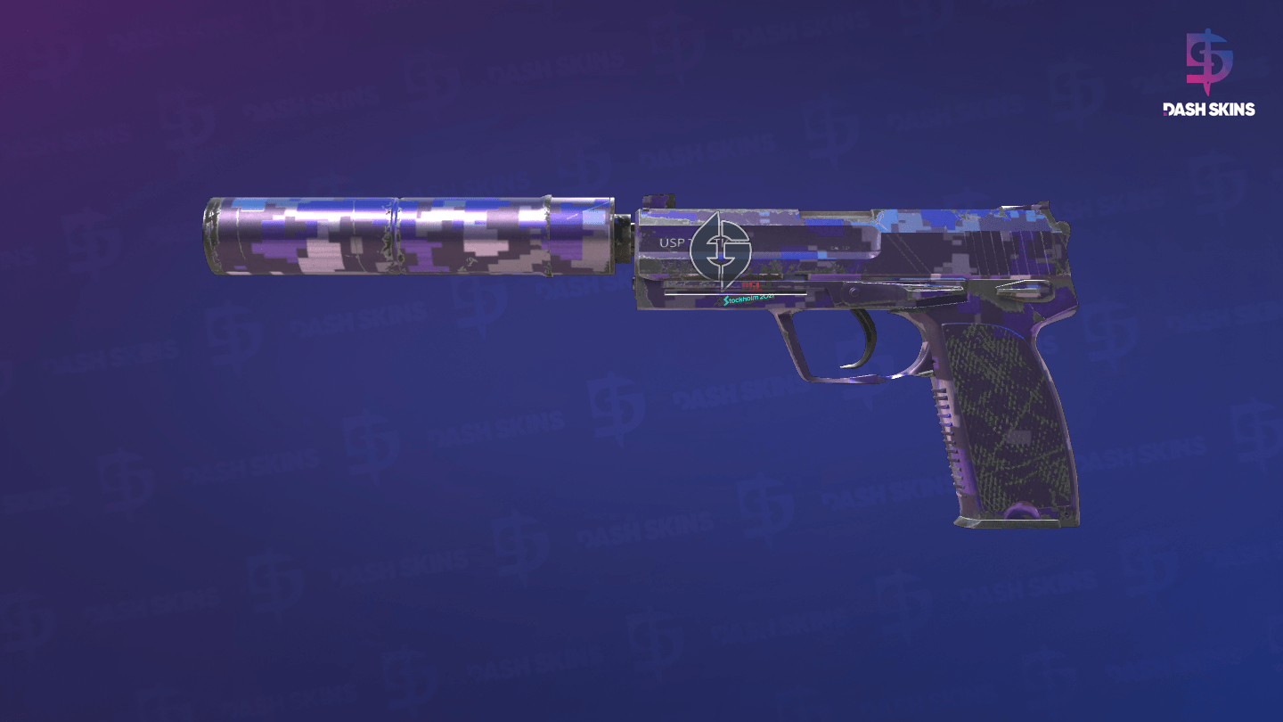 USP-S | Purple DDPAT (Field-Tested) Screenshot Playside