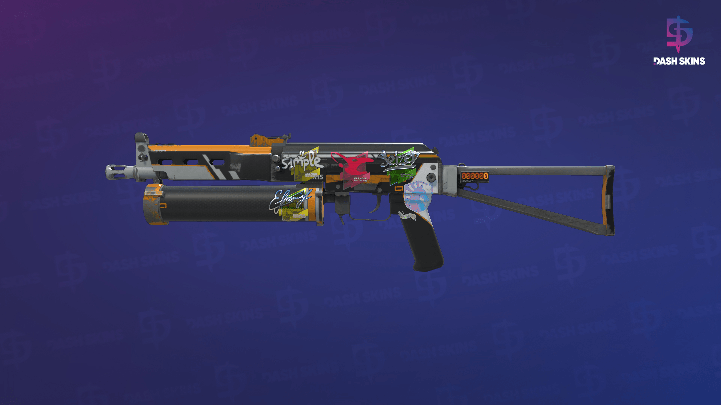StatTrak™ PP-Bizon | Osiris (Minimal Wear) Screenshot Playside