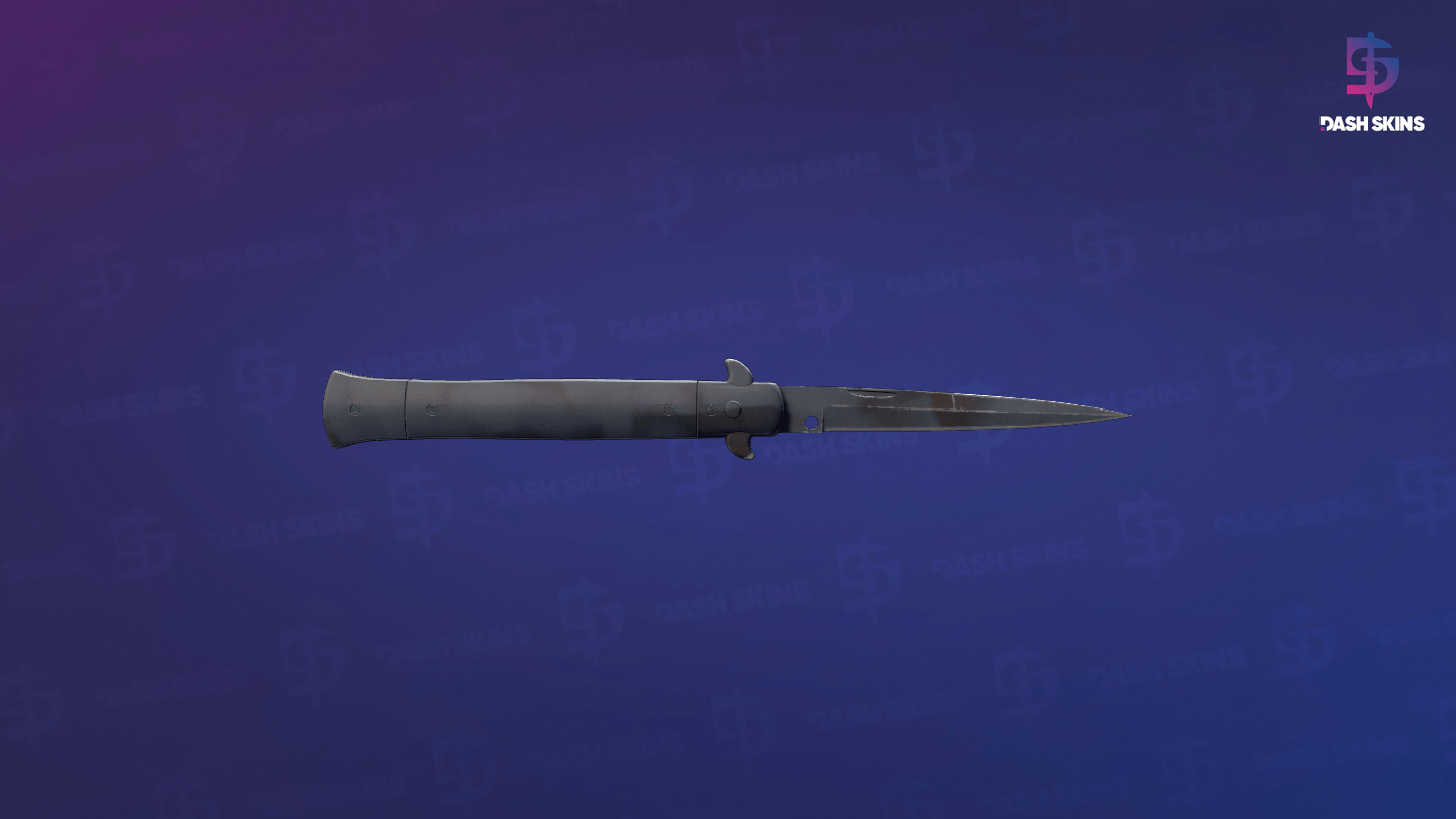 ★ Stiletto Knife | Night Stripe (Field-Tested) Screenshot Playside