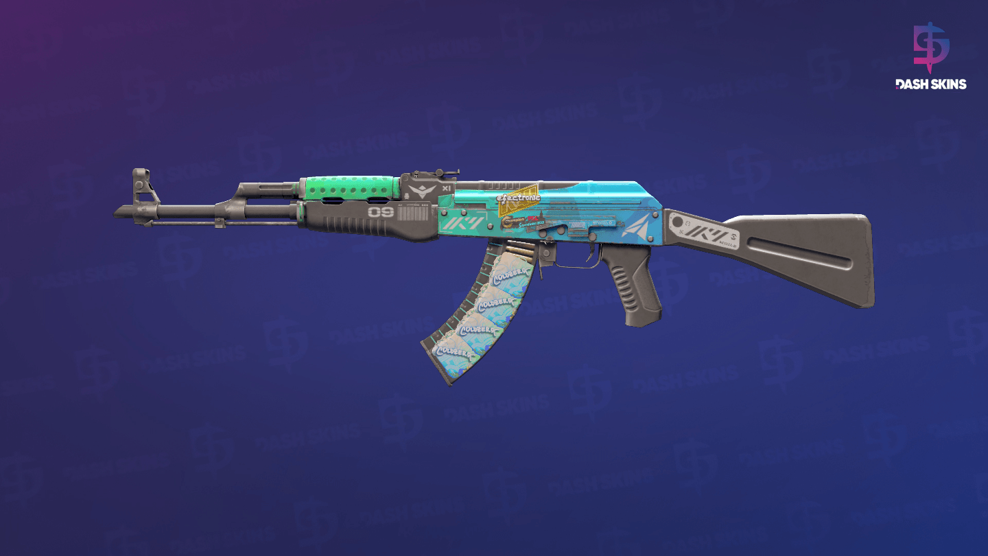 AK-47 | Ice Coaled (Field-Tested) Screenshot Playside