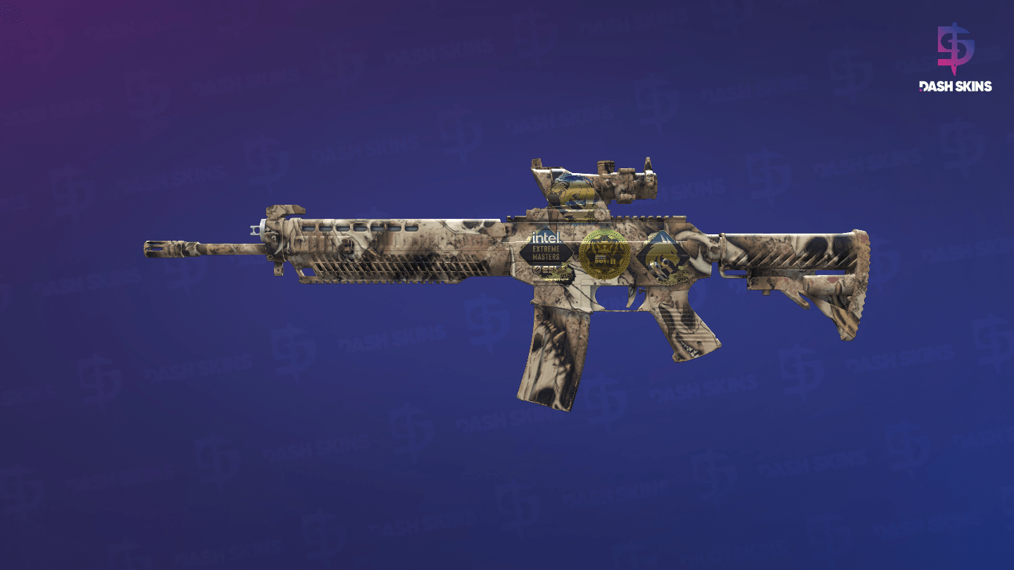Souvenir SG 553 | Bleached (Factory New) Screenshot Playside