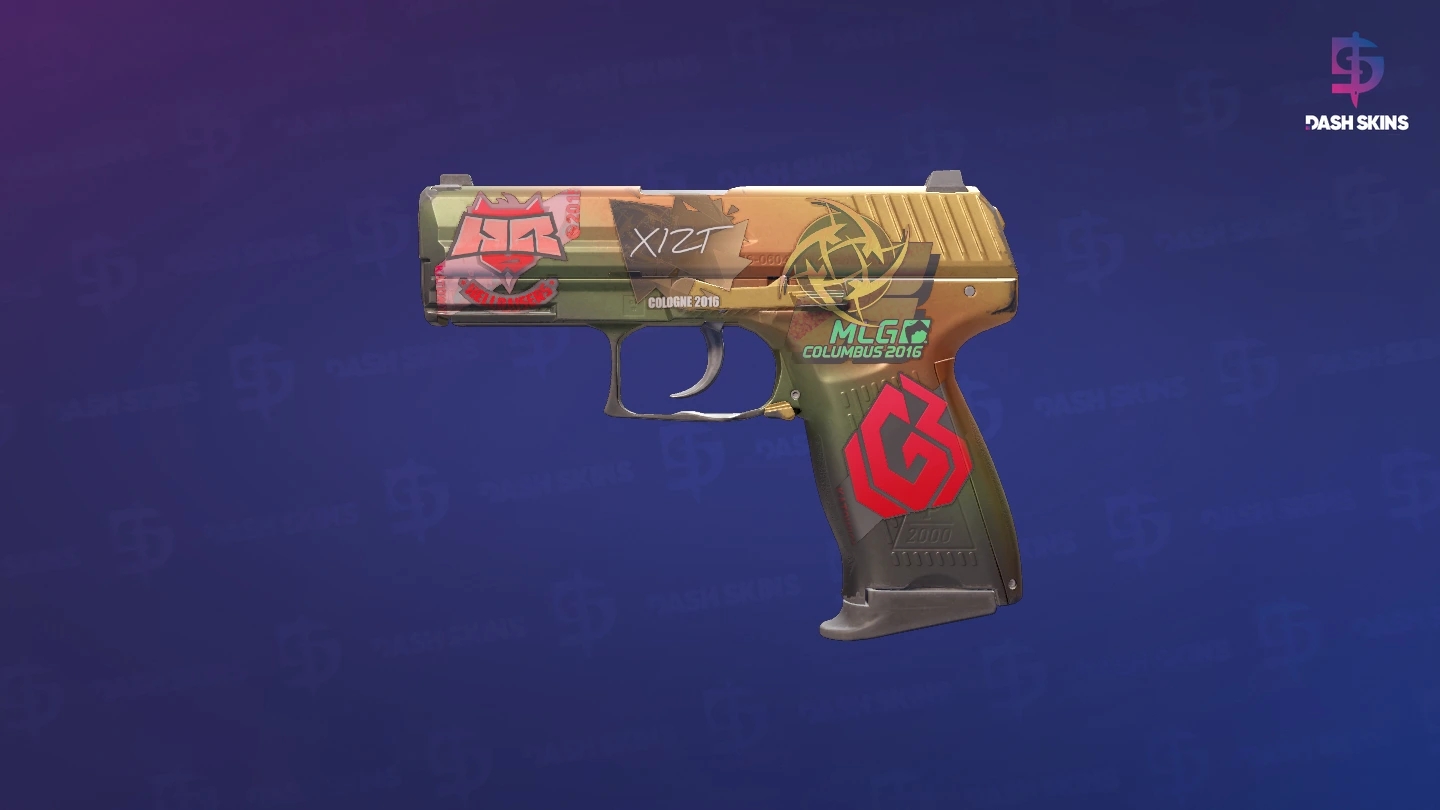 P2000 | Amber Fade (Field-Tested) Screenshot Playside