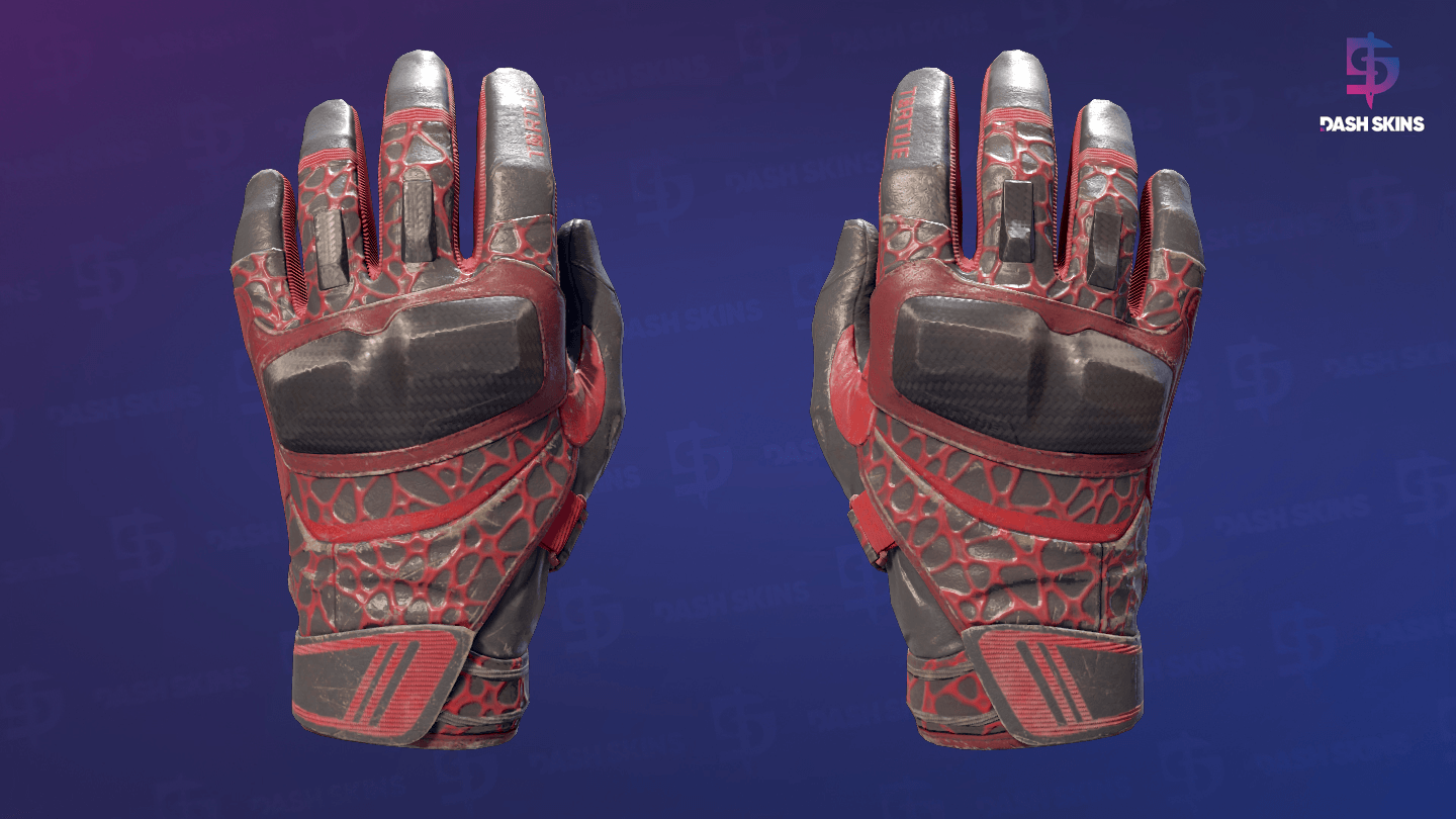 ★ Moto Gloves | Blood Pressure (Field-Tested) Screenshot Playside