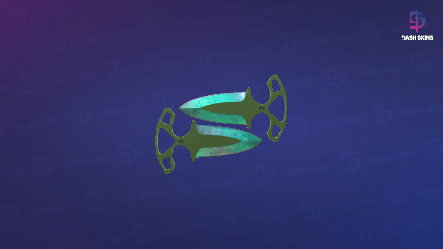 ★ Shadow Daggers | Gamma Doppler (Factory New) - Phase 2 Screenshot Playside