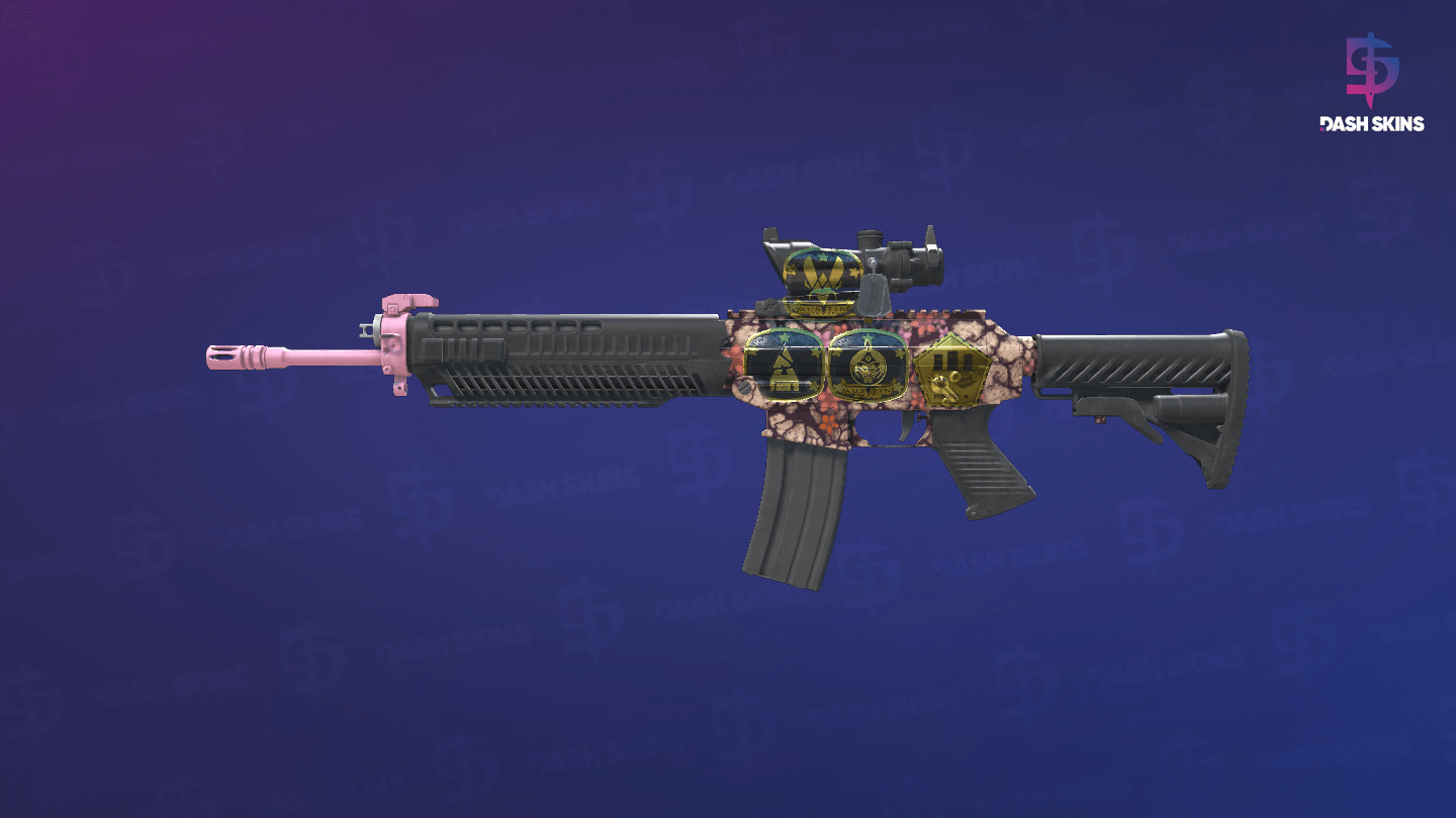 Souvenir SG 553 | Desert Blossom (Factory New) Screenshot Playside