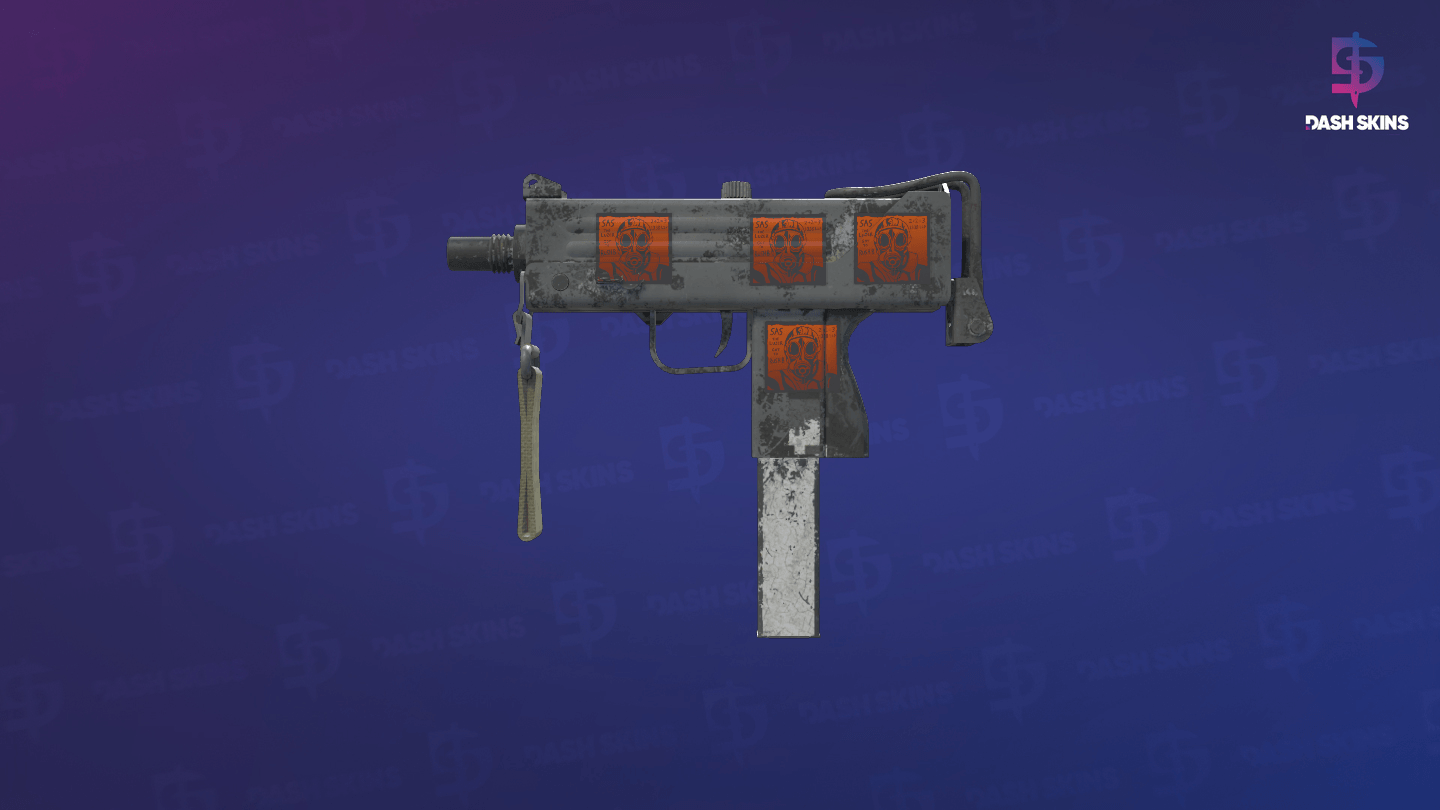 Souvenir MAC-10 | Urban DDPAT (Battle-Scarred) Screenshot Playside