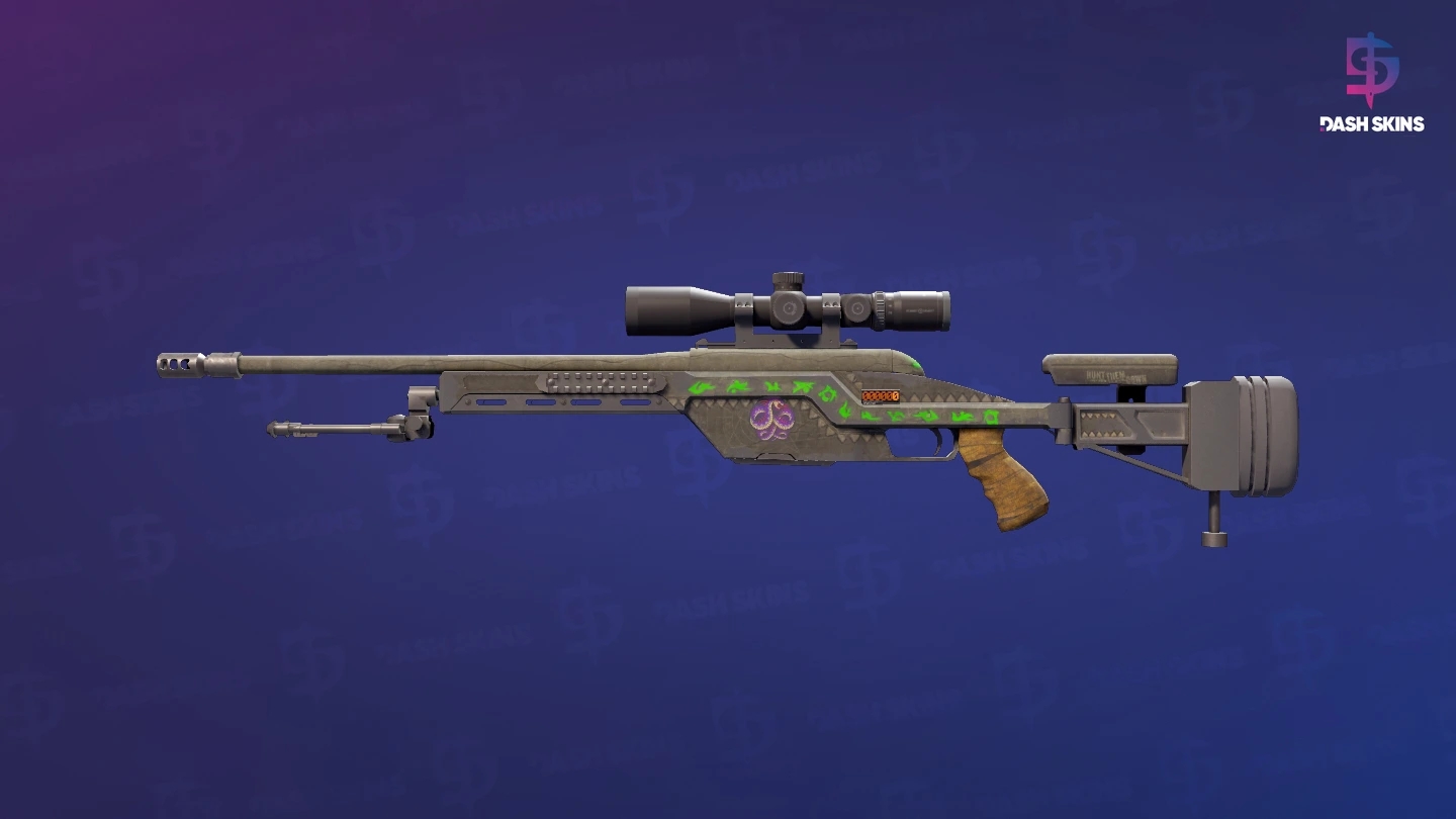 StatTrak™ SSG 08 | Necropos (Well-Worn) Screenshot Playside