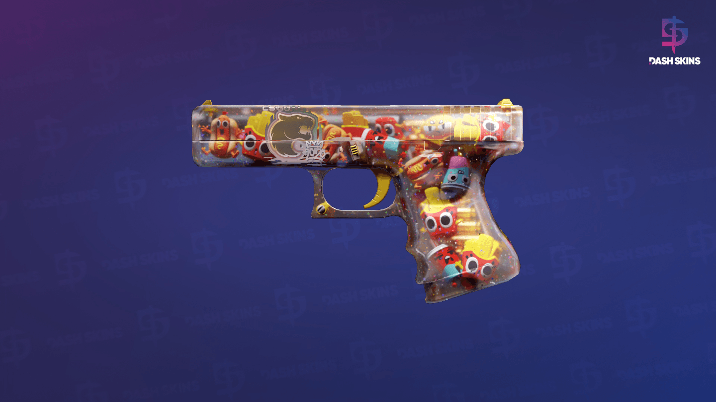 Glock-18 | Snack Attack (Field-Tested) Screenshot Playside