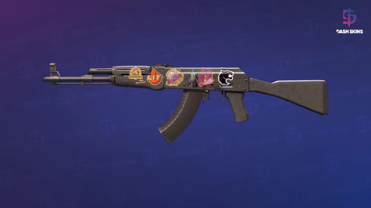 AK-47 | Slate (Battle-Scarred) Screenshot Playside