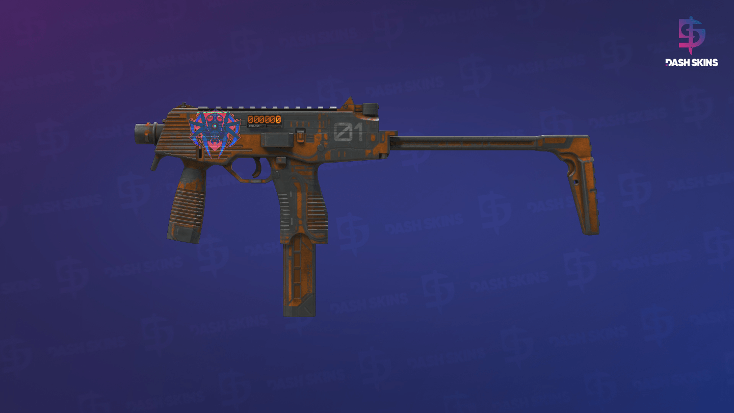StatTrak™ MP9 | Modest Threat (Battle-Scarred) Screenshot Playside