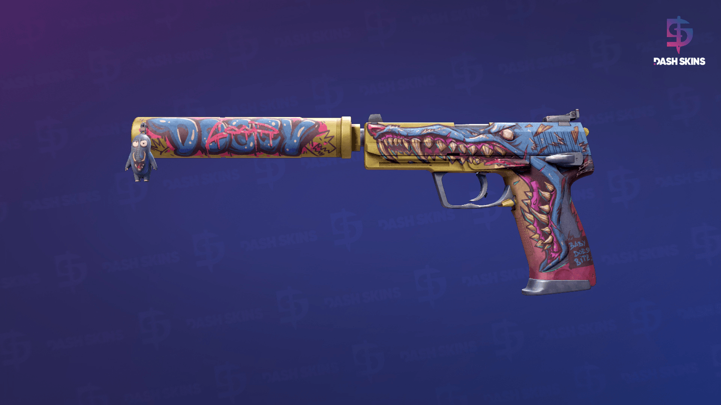 USP-S | Jawbreaker (Well-Worn) Screenshot Playside