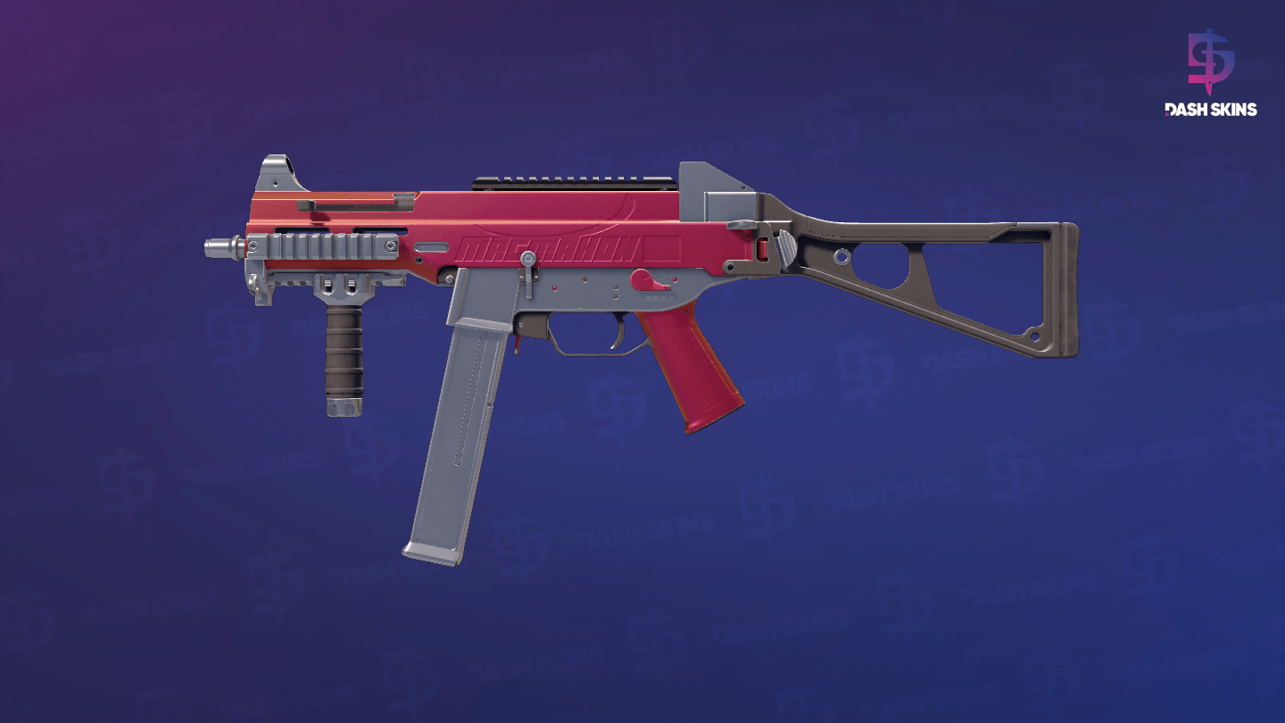 UMP-45 | Crimson Foil (Factory New) Screenshot Playside