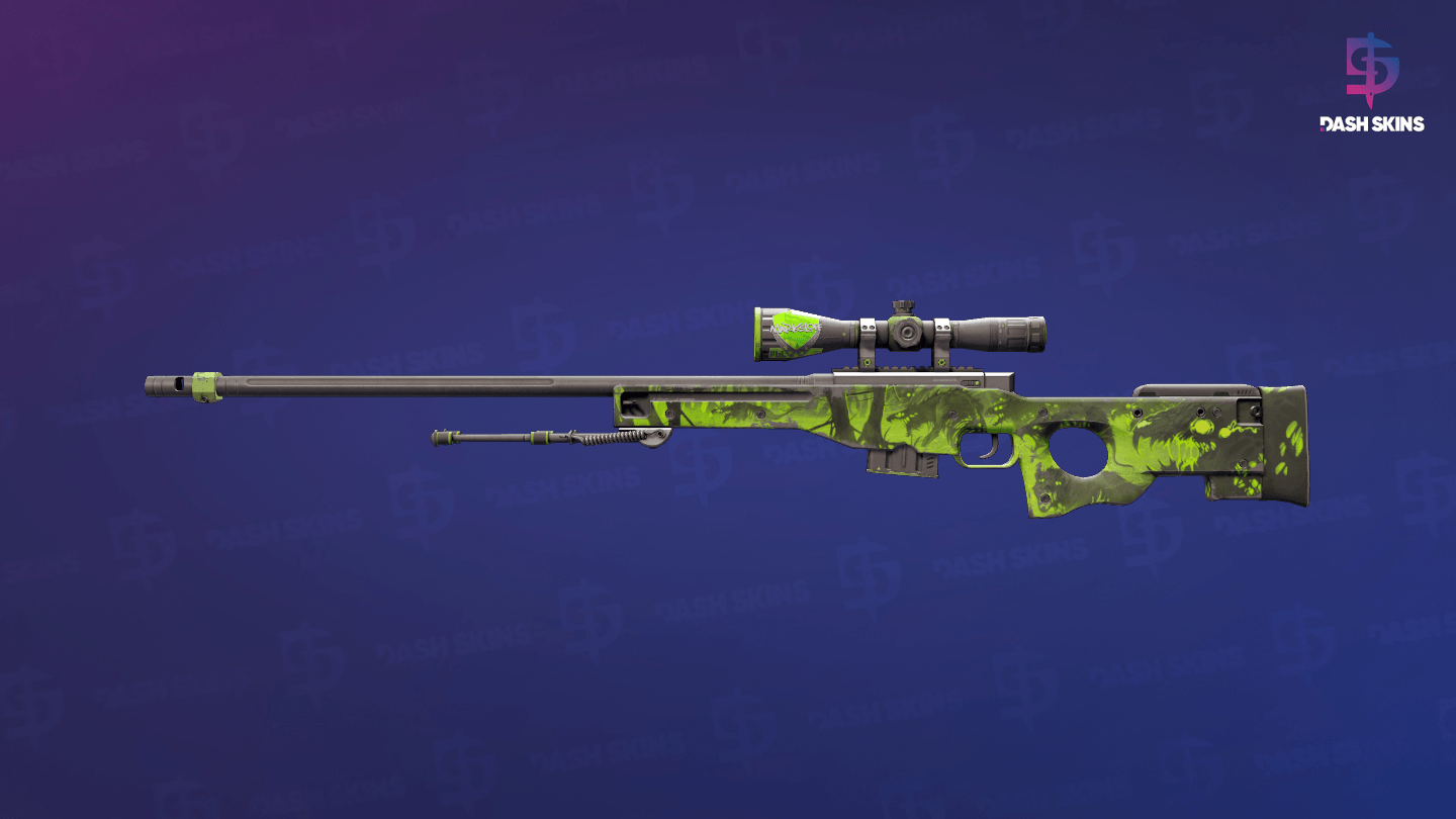 AWP | Containment Breach (Well-Worn) Screenshot Playside