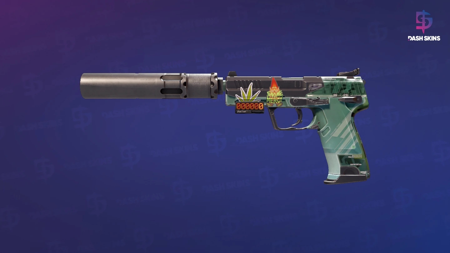 StatTrak™ USP-S | PC-GRN (Minimal Wear) Screenshot Playside