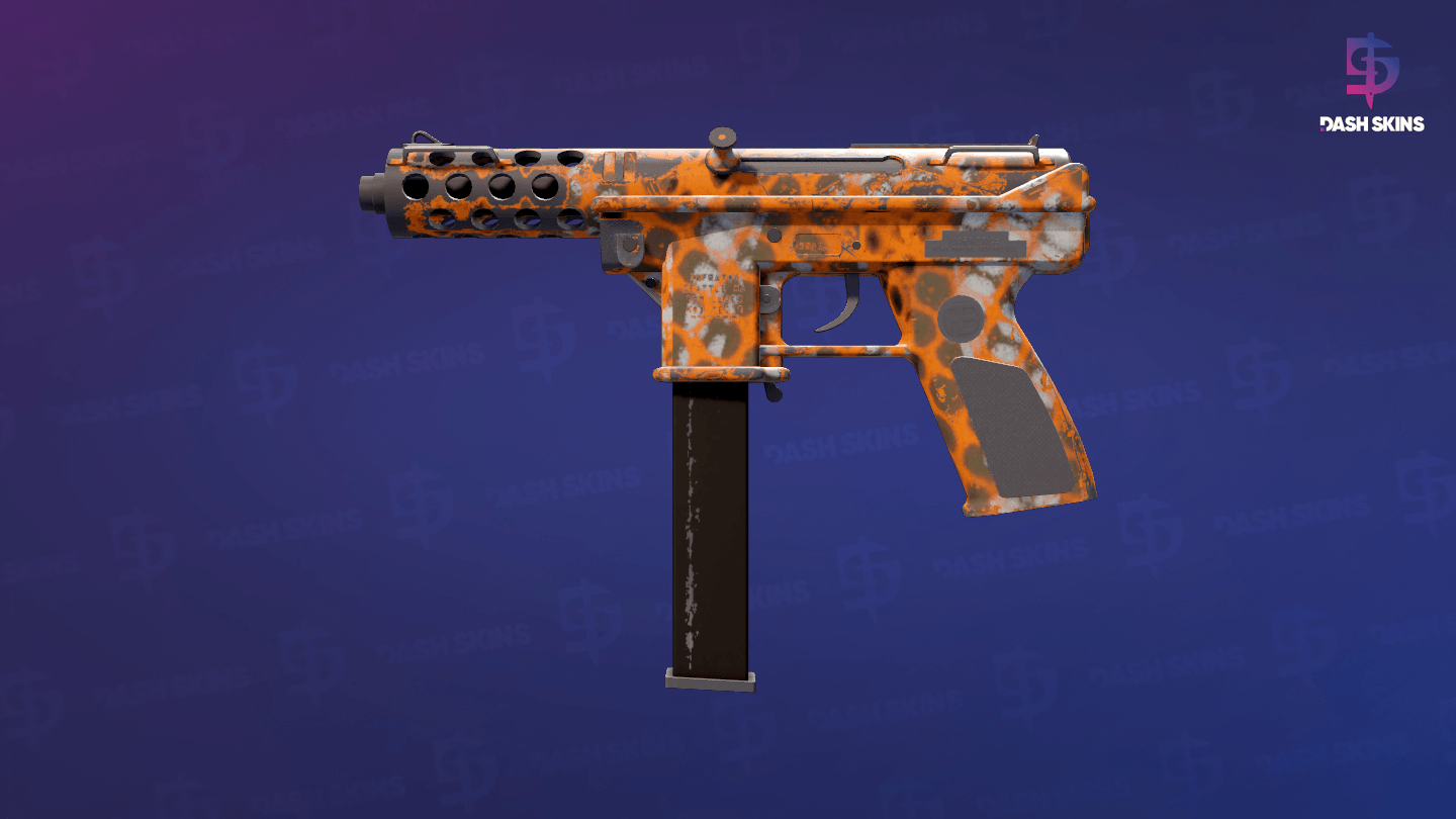 Tec-9 | Safety Net (Well-Worn) Screenshot Playside