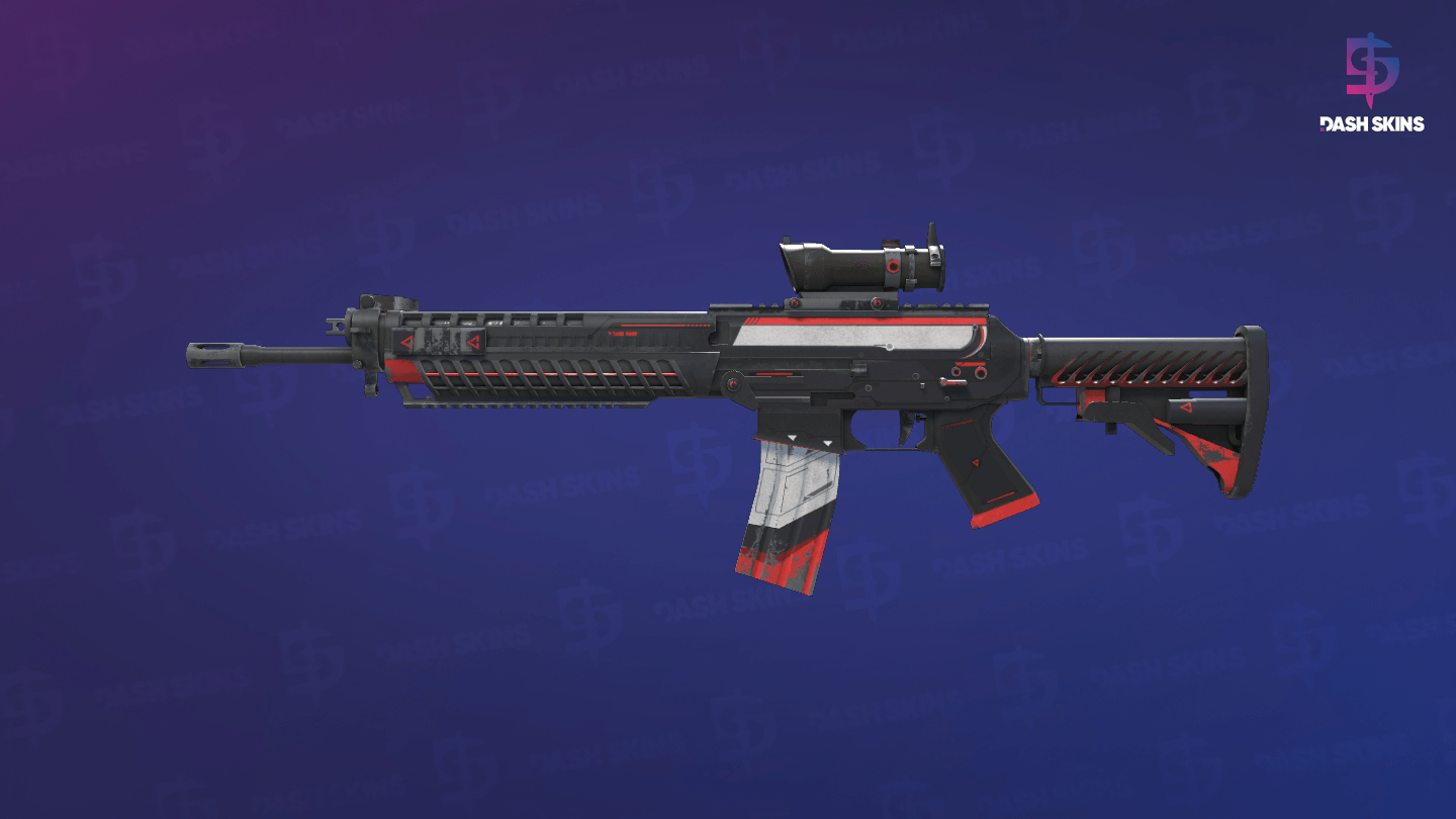 SG 553 | Cyrex (Field-Tested) Screenshot Playside
