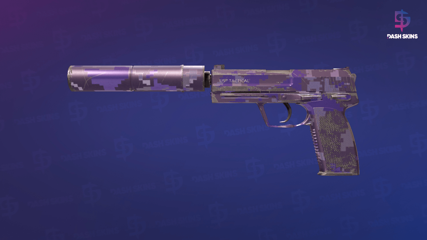 USP-S | Purple DDPAT (Field-Tested) Screenshot Playside