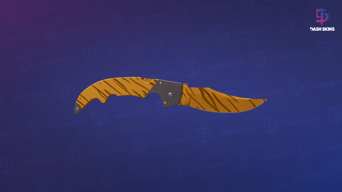 ★ Falchion Knife | Tiger Tooth (Factory New) Screenshot Playside