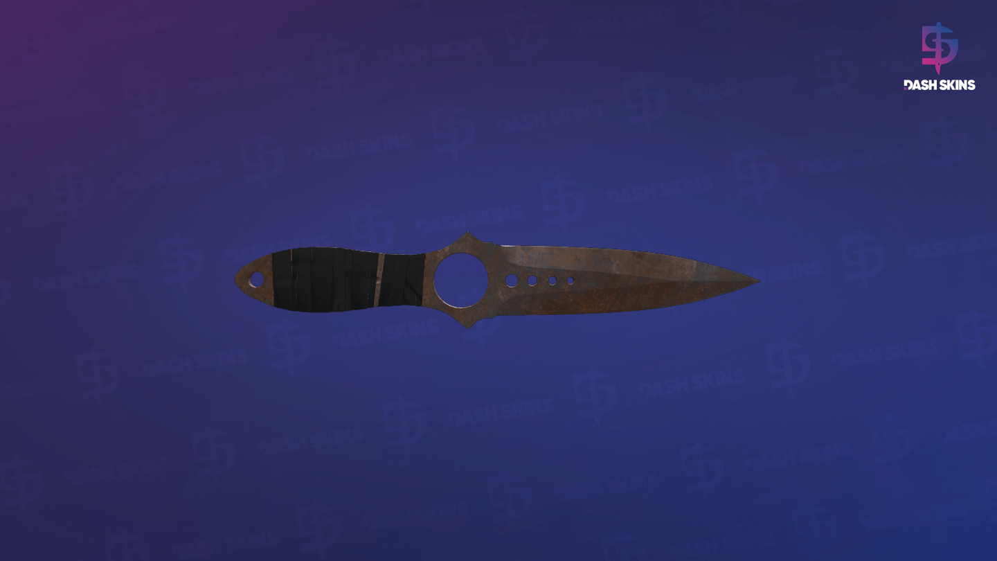 ★ Skeleton Knife | Rust Coat (Battle-Scarred) Screenshot Playside